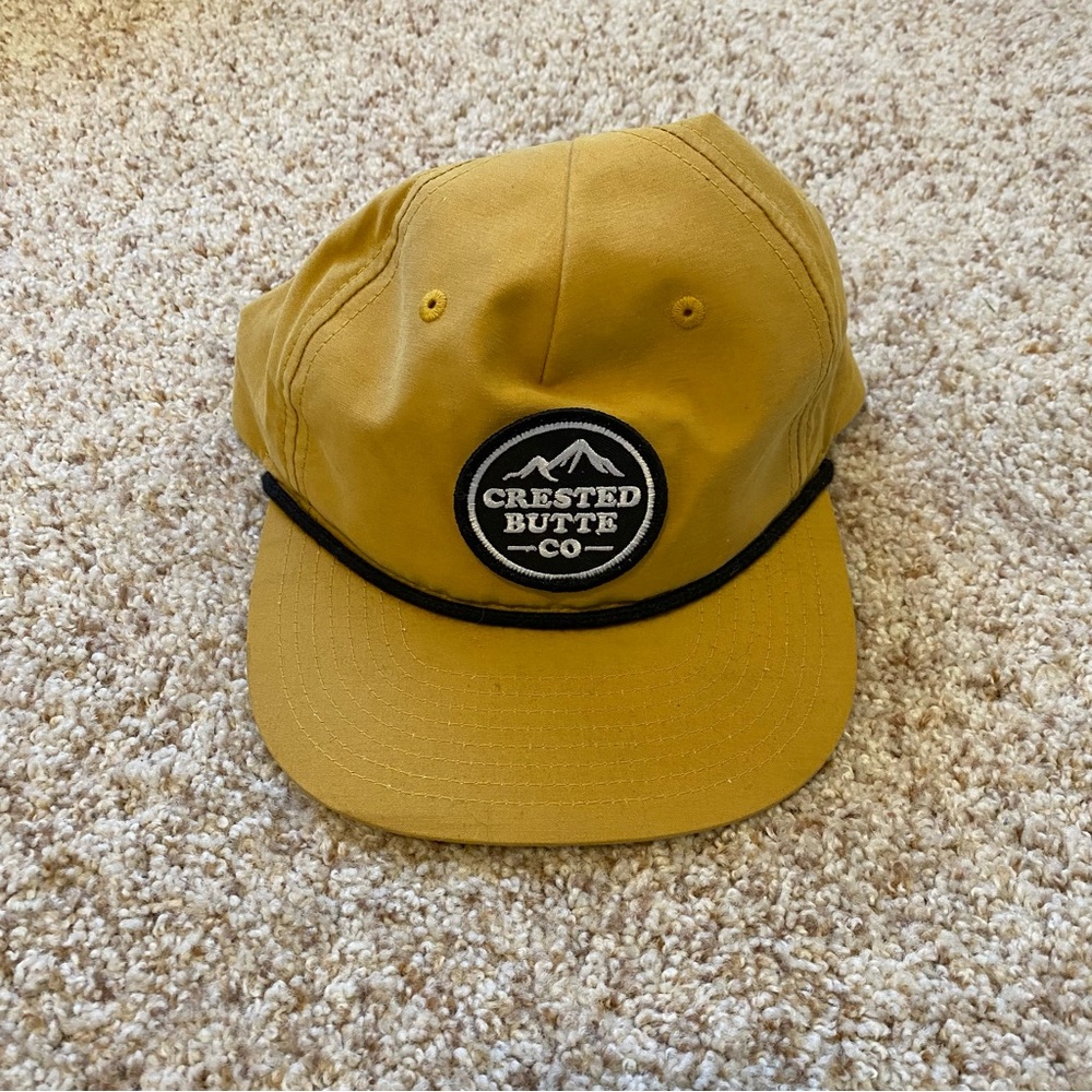 Crested Butte Men’s Rope Hat - Gold
